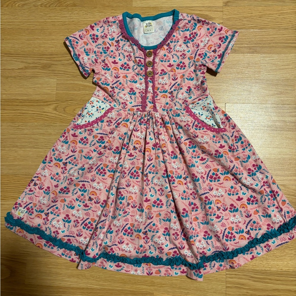 “Wildflower” dress size 8 in EUC
